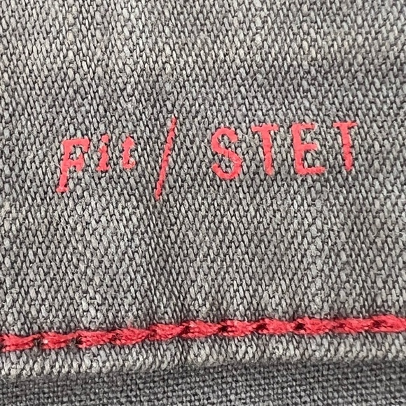 Pilcro And The Letterpress Gray Straight Leg Jeans Size 27 Women’s - Picture 6 of 7